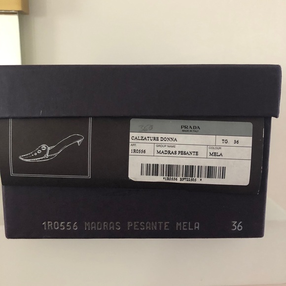 Prada bright green heeled mules - Picture 6 of 6